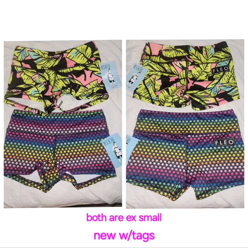 Fleo x-small shorts new with tags